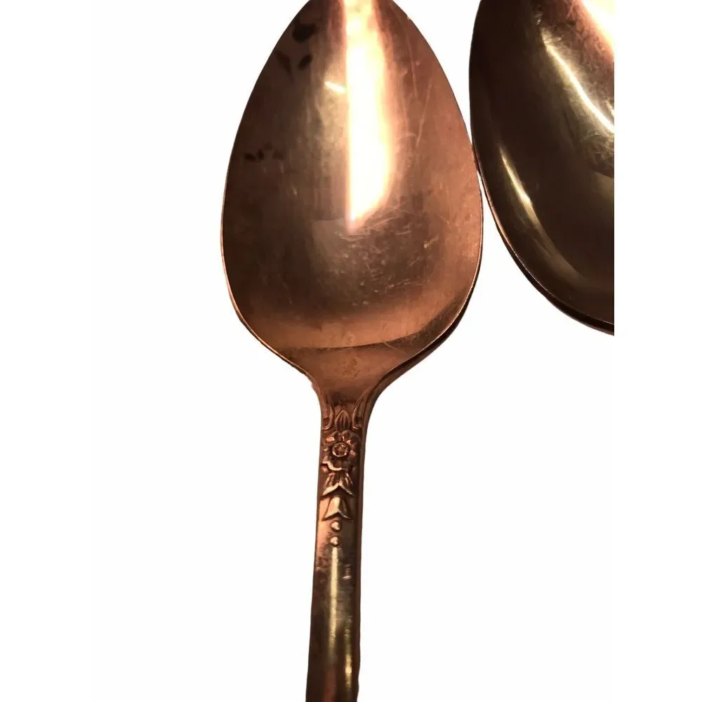 Vintage Distinction Silver Pate Onieda Large serving spoon 8 3/8